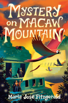 book cover for Mystery on Macaw Mountain