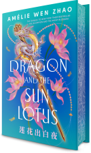book cover for The Dragon and the Sun Lotus