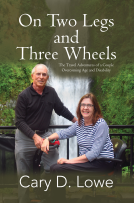 book cover for On Two Legs and Three Wheels