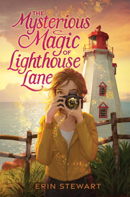 book cover for The Mysterious Magic of Lighthouse Lane
