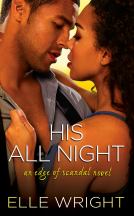 book cover for His All Night