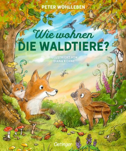 Buchcover für Wie wohnen die Waldtiere?