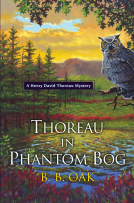 book cover for Thoreau in Phantom Bog