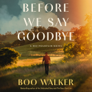 book cover for Before We Say Goodbye