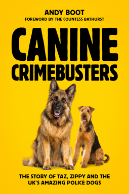 book cover for Canine Crimebusters