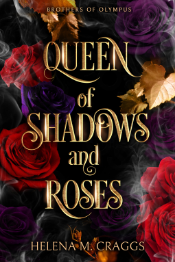 book cover for Queen of Shadows and Roses