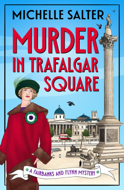 book cover for Murder in Trafalgar Square