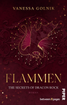 Buchcover für Flammen – The Secrets of Dracon Rock
