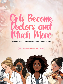 book cover for Girls Become Doctors and Much More