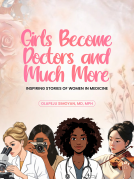 book cover for Girls Become Doctors and Much More