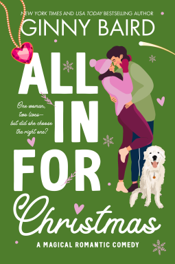 book cover for All in for Christmas