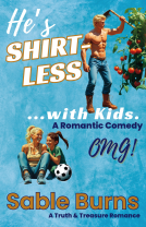 book cover for He's Shirtless ...with Kids