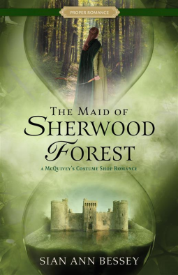 book cover for The Maid of Sherwood Forest