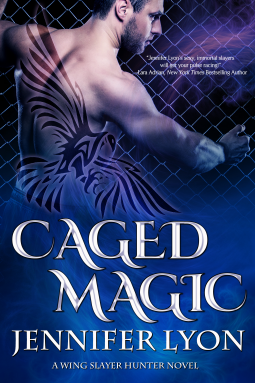 book cover for Caged Magic