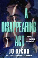 book cover for A Disappearing Act