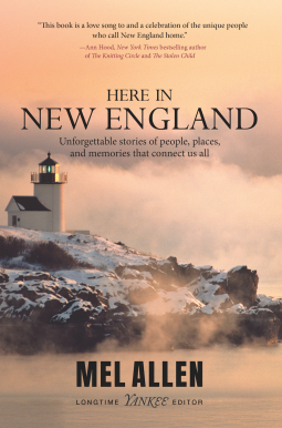 book cover for Here in New England