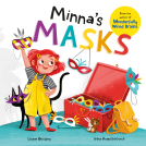 book cover for Minna's Masks (Wonderfully Wired Stories)