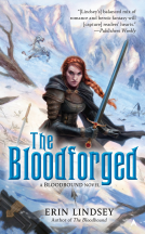 book cover for The Bloodforged