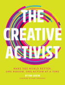 book cover for The Creative Activist