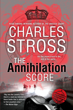 book cover for The Annihilation Score