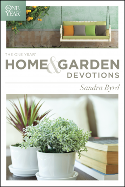 book cover for The One Year Home and Garden Devotions