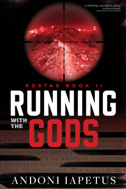 book cover for Running with the Gods