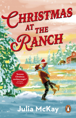 book cover for Christmas at the Ranch
