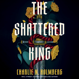 book cover for The Shattered King