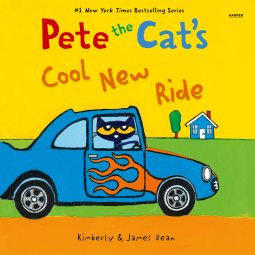 book cover for Pete the Cat's Cool New Ride