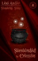 book cover for Surrounded by Crimson