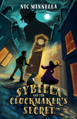 book cover for Sybilla and the Clockmaker's Secret
