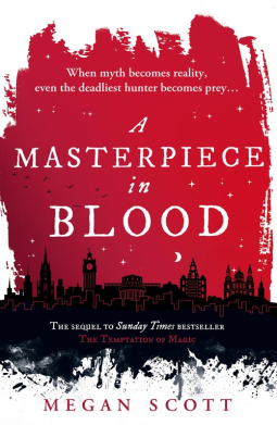 book cover for A Masterpiece in Blood