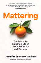 book cover for Mattering