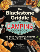 book cover for The Blackstone Griddle Camping Cookbook