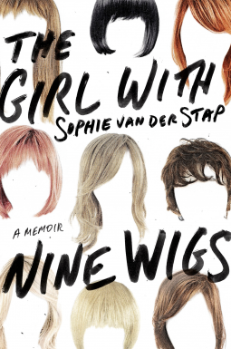 book cover for The Girl With Nine Wigs