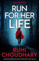 book cover for Run for Her Life (Zoe Storm Book 2)