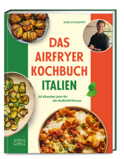 Buchcover für Das Airfryer Kochbuch Italien