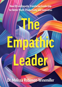 book cover for The Empathic Leader