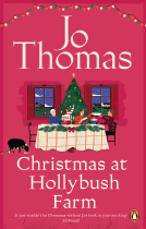 book cover for Christmas at Hollybush Farm