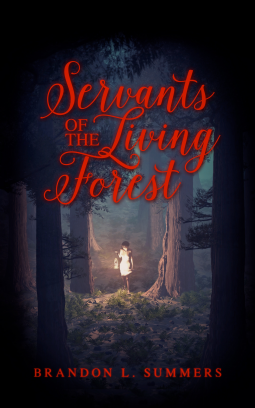 book cover for Servants of the Living Forest