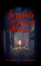 book cover for Servants of the Living Forest