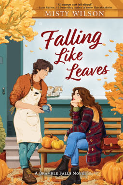 book cover for Falling Like Leaves