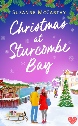 book cover for Christmas at Sturcombe Bay