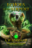 book cover for Echoes of the Serpent