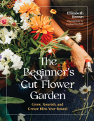 book cover for The Beginner’s Cut Flower Garden