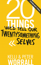 book cover for 20 Things We'd Tell Our Twentysomething Selves