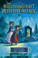 book cover for The Case of the Girl in Grey (The Wollstonecraft Detective Agency, Book 2)