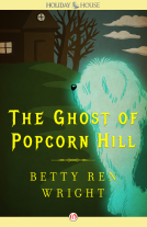 book cover for The Ghost of Popcorn Hill