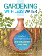 book cover for Gardening with Less Water
