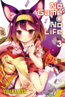 book cover for No Game No Life, Vol. 3 (light novel)